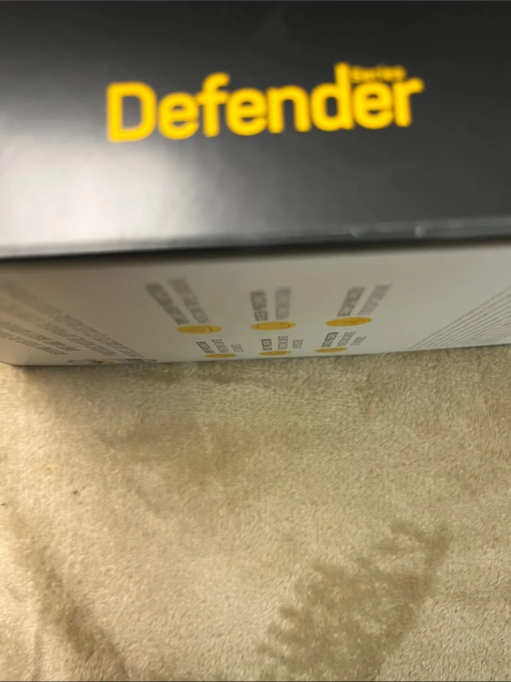 OtterBox Defender Series Black and Yellow iPhone 8 Plus / 7 Plus Case